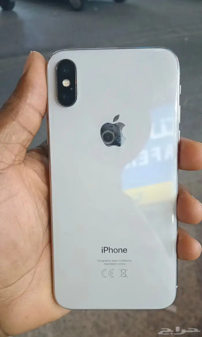 ايفون اكس حجم 64GB لون أبيض 0