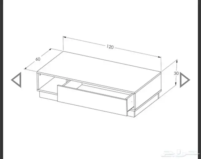 طاوله قهوة وطاولات خدمة مودرن 1