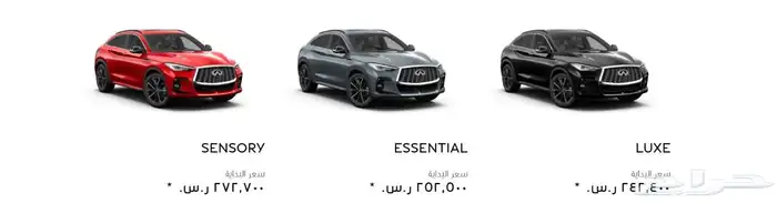 تم تخفيض الحد Infiniti QX55 2022 Full Option sensory 16