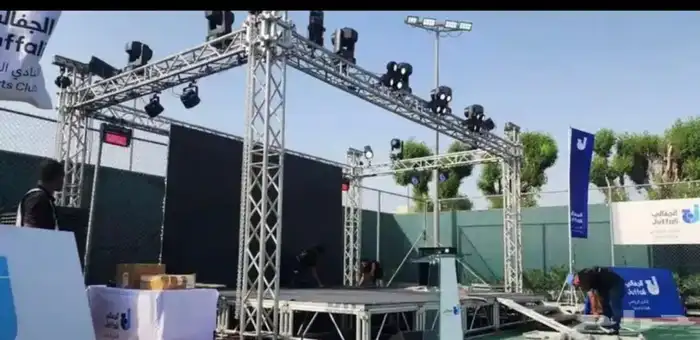 شاشات مسارح تراسات تصوير صوتيات بث مباشر افتتاحات اضاءة 32