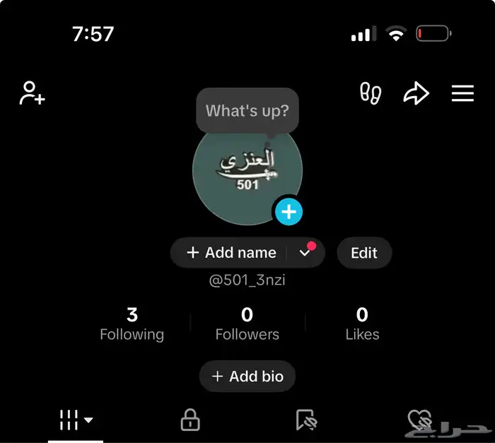 حساب تيك توك ل قبيله عنزه 0