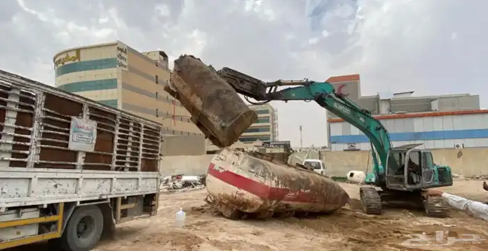 هدم مباني - حفر ارضيات   برك معدات ثقيلة 12