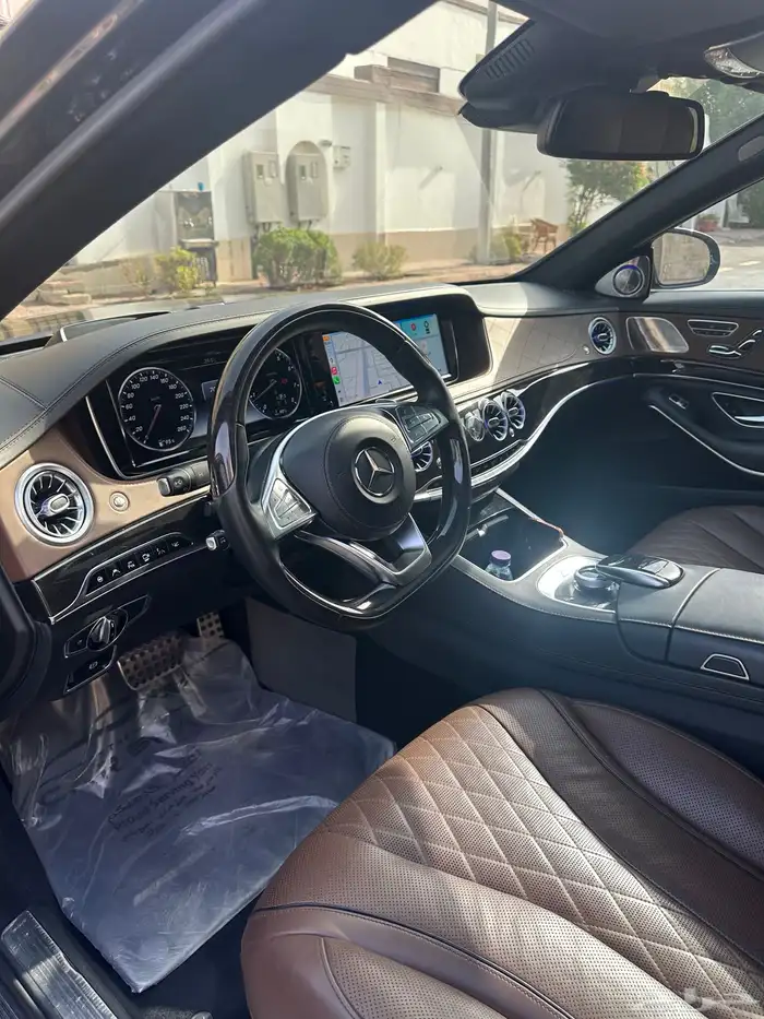 مرسيدس s500 2016 جفالي مخزن 8