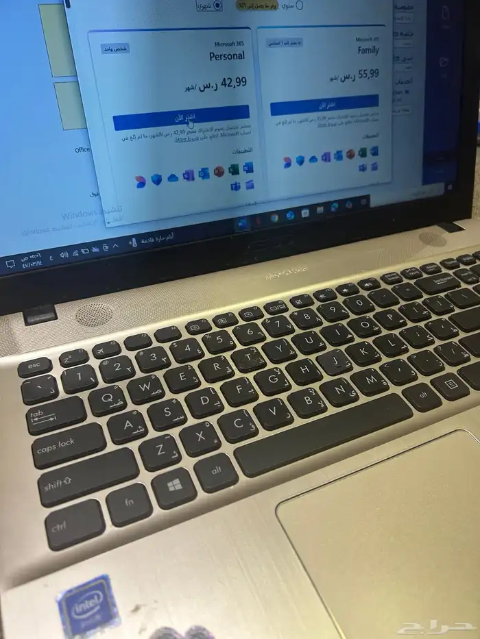 لاب توب اسوس مستعمل للبيع 0