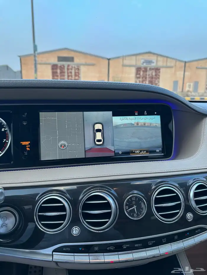 مرسيدس s400 فل جفالي 2017 بدي وكاله AMG اس كلاس 51