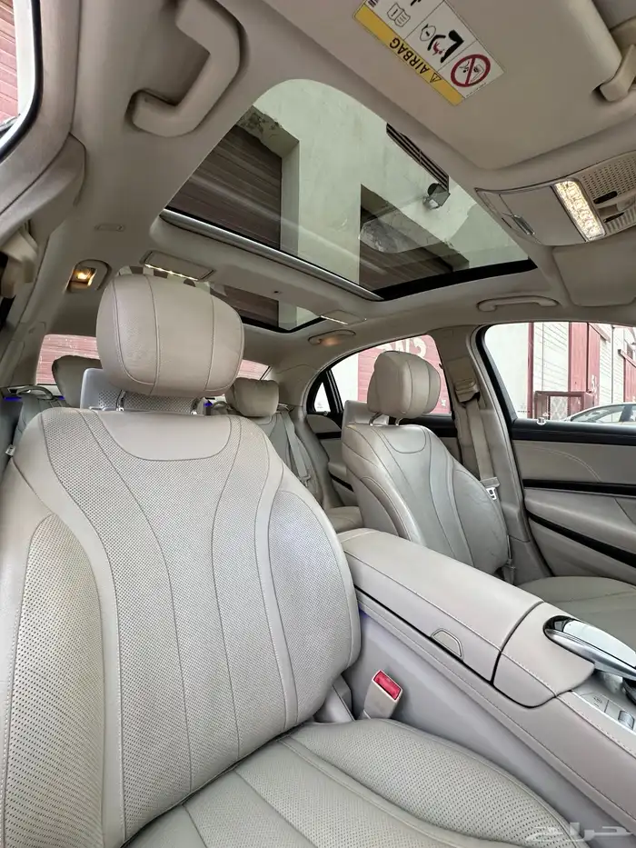 مرسيدس s400 فل جفالي 2017 بدي وكاله AMG اس كلاس 33