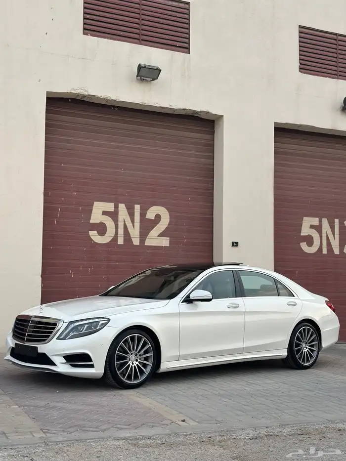 مرسيدس s400 فل جفالي 2017 بدي وكاله AMG اس كلاس 4
