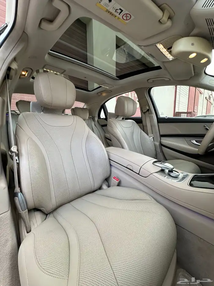 مرسيدس s400 فل جفالي 2017 بدي وكاله AMG اس كلاس 36