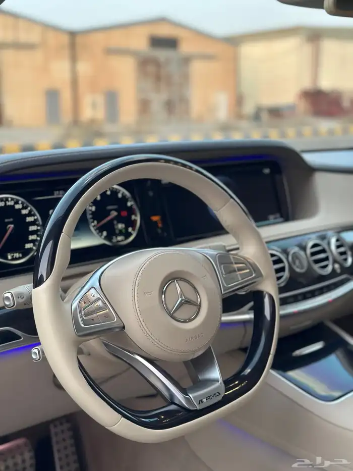 مرسيدس s400 فل جفالي 2017 بدي وكاله AMG اس كلاس 31