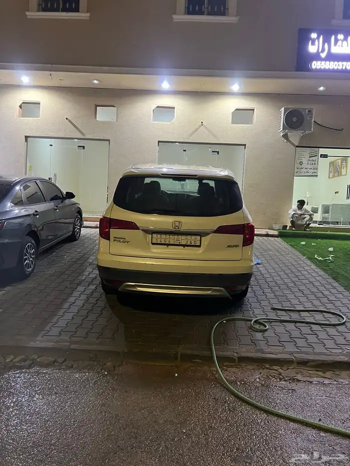 هوندا بايلوت نص فل 2016 البيع تشليح لسبب وجود مخالفات 10