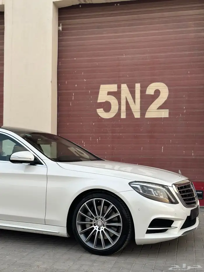 مرسيدس s400 فل جفالي 2017 بدي وكاله AMG اس كلاس 13