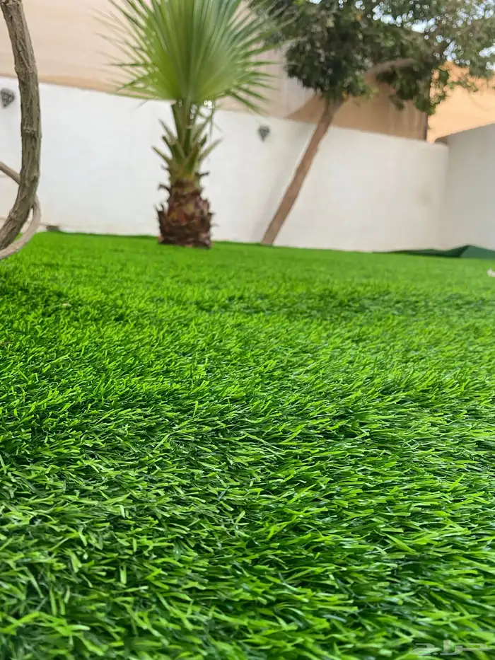 انجيله صناعيه عشب صناعي بديل خشب خارجي اعشاب جداريه 3