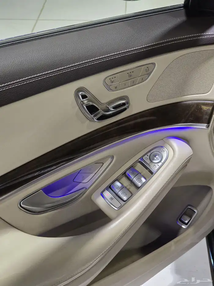 مرسيدس S500 موديل 2016 بحالة ممتازة 8