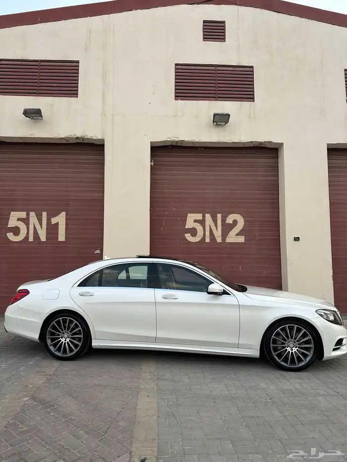 مرسيدس s400 فل جفالي 2017 بدي وكاله AMG اس كلاس 3