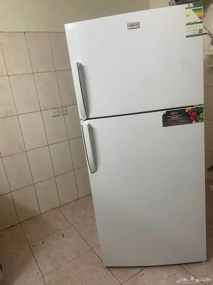 ثلاجه جنرال كلاس 750 ابيض 1