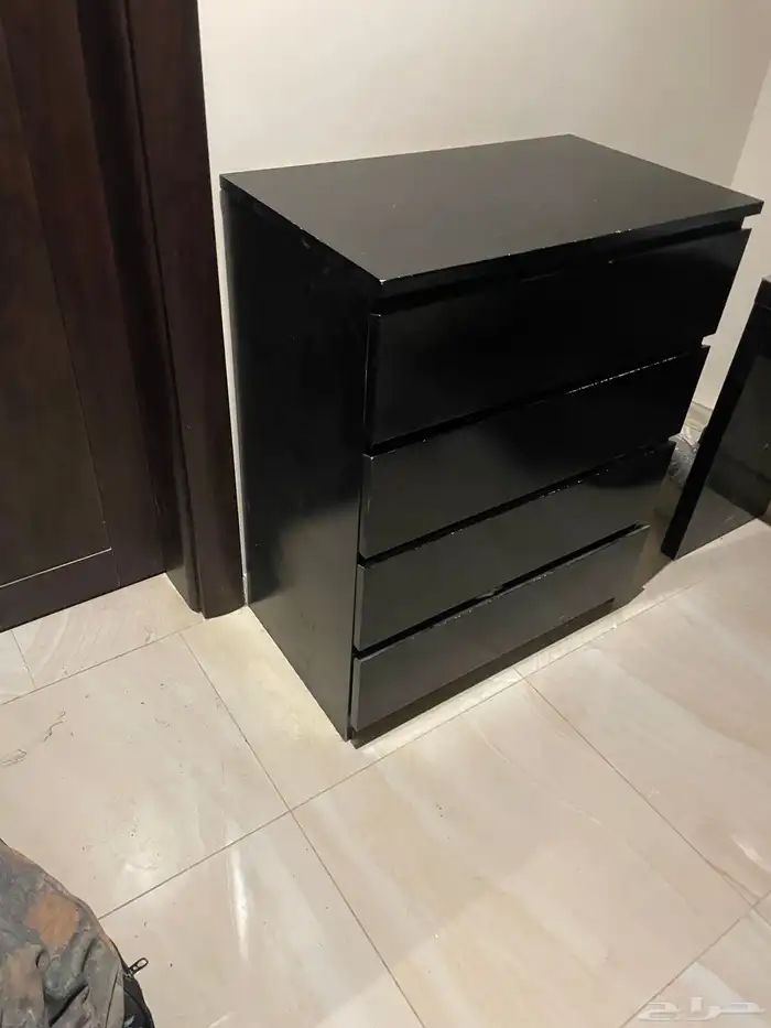 كمودينه ادراج اربعه  أدراج ألون اسود 0