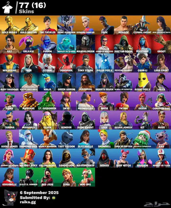 حساب فورت بي سي او جوال على السوم في نوادر 0