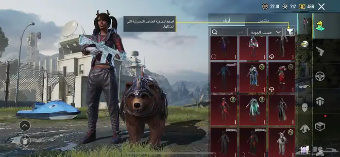 حساب ببجي ممتاز 21