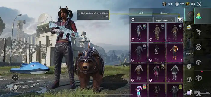 حساب ببجي ممتاز 25