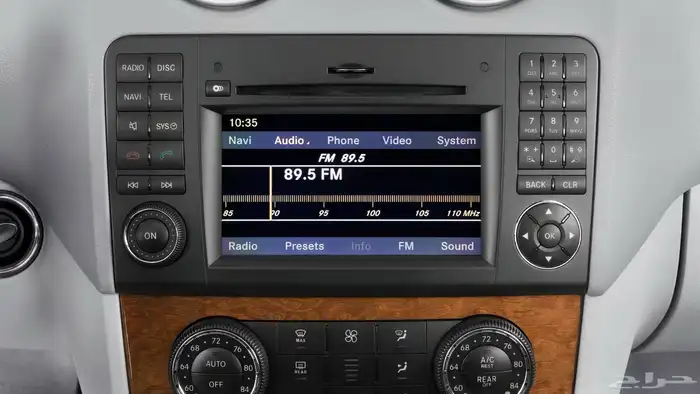 شاشه عرض مرسيدس ML2009 350 4 matic screen 0