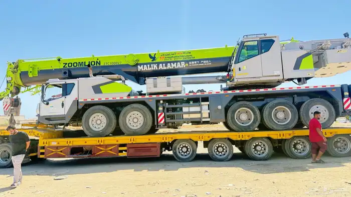 100 Ton crane for rent 100 تن كرينات للإيجار 4