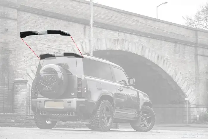 غطاء سبير ديفندر جناح ومخارج شكمان 110 36