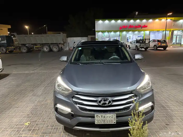 لبيع سنتافي 2018فل كامل 6سرندل بنزين دبل 11