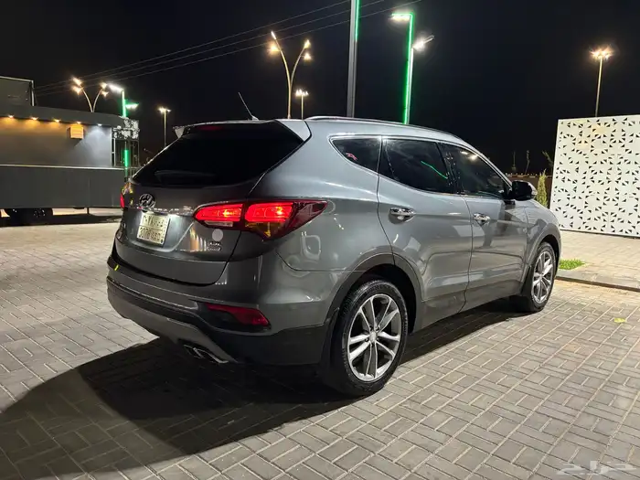 لبيع سنتافي 2018فل كامل 6سرندل بنزين دبل 5