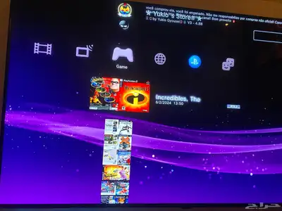 بلايستيشن 3 معدل HEN هين اصدار 4.91 الجهاز نضيف جدا index