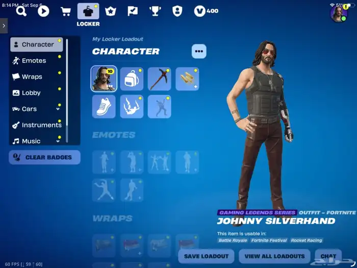 حساب فورت نايت 9