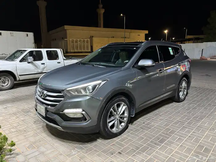 لبيع سنتافي 2018فل كامل 6سرندل بنزين دبل 2