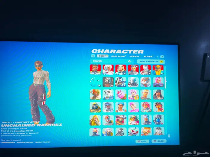 حساب فورت نايت 1