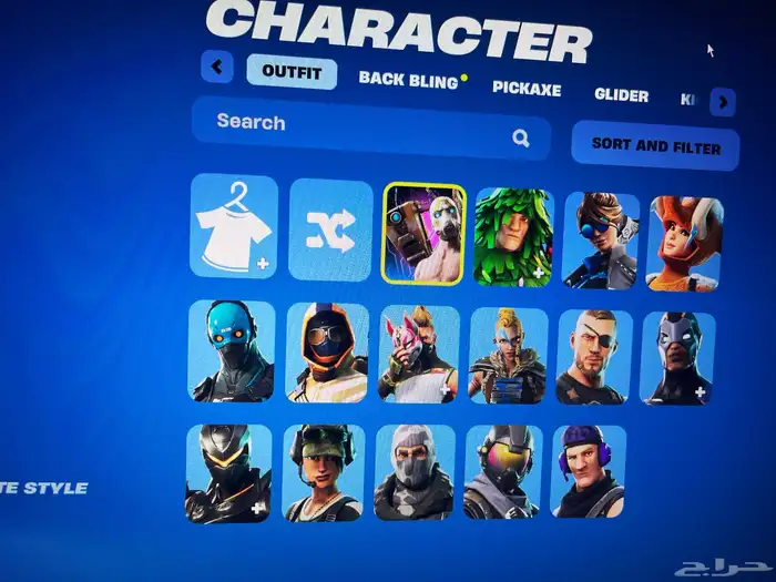حساب فورت نايت 0