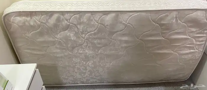 سريرين قابل للطي للتخزين مع مرتبة واحدة 190x90 0