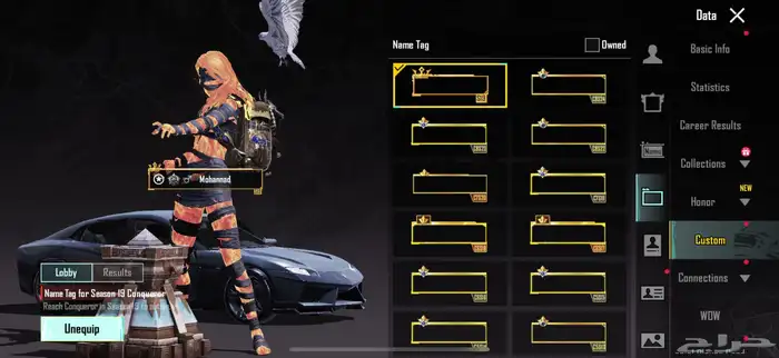 حساب ببجي للبيع لفل 85 16