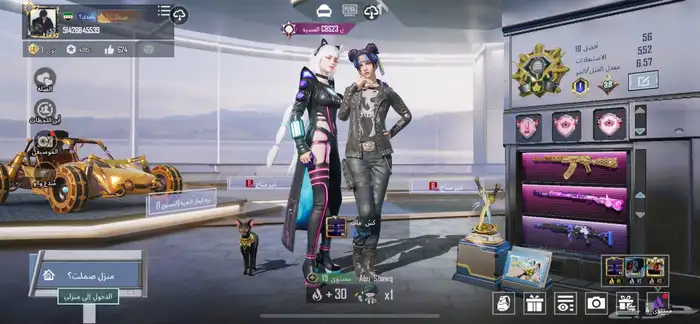 حساب ببجي للبيع 10