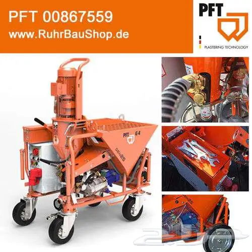 مكائن تليس و رش مواد اسمنتي ألمانية جديدة لم تستخدم 6