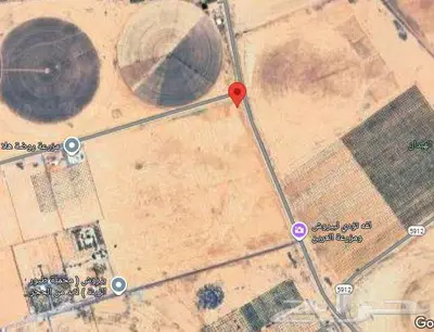 ارض زراعية زاوية بمحافظة الغاط 0