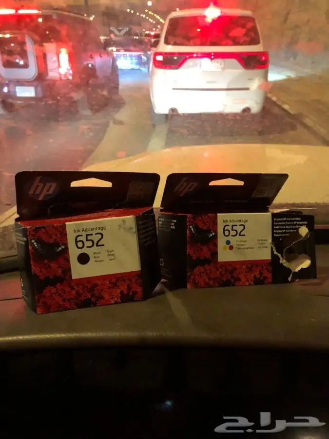 حبر طابعه ملون و اسود شاريهم ب 130 وما جاء على مقاس الطابعه 0