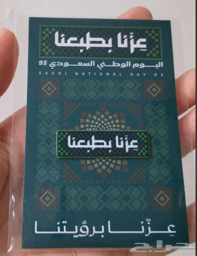 بروش اليوم الوطني السعودي 95 - تصميم الهوية الرسمي 0