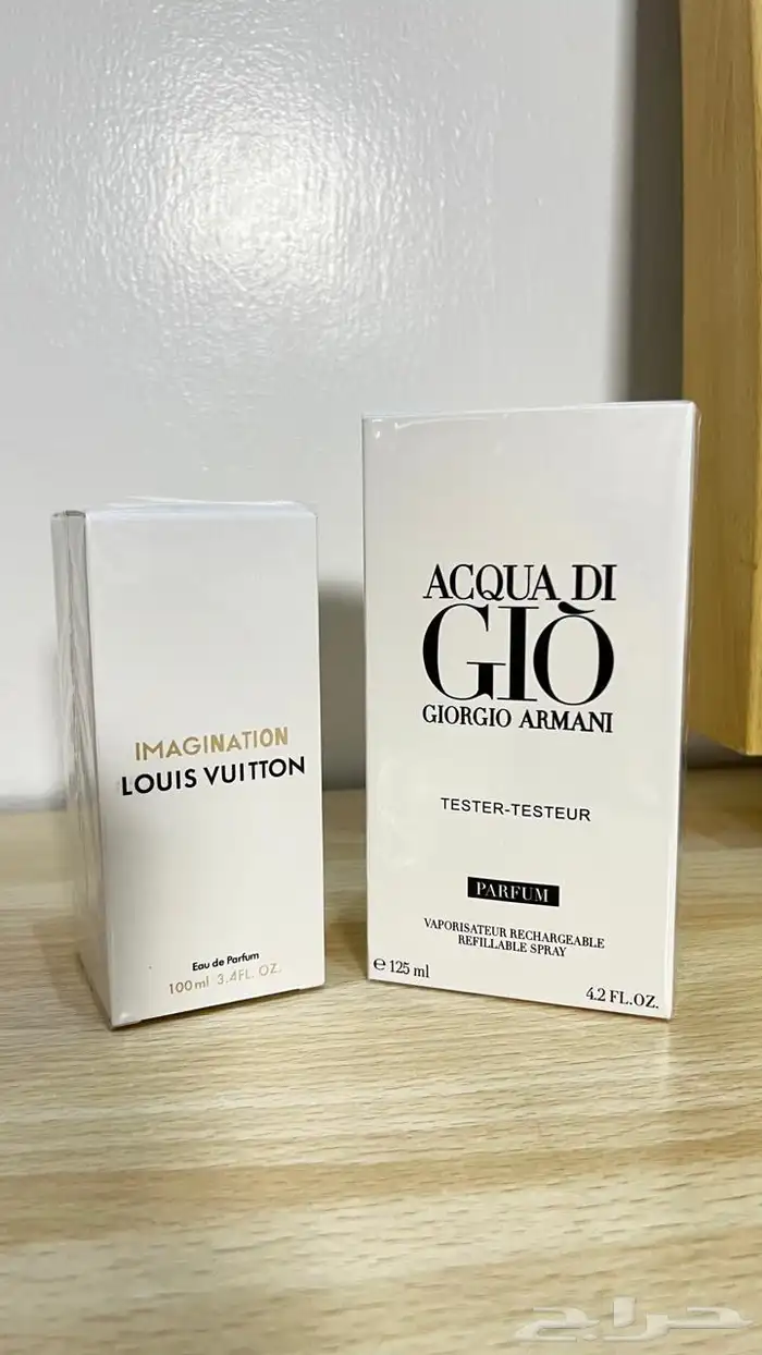 جميع العطور العالميه بنفس الكرتون والعلبه درجه ممتازه 5