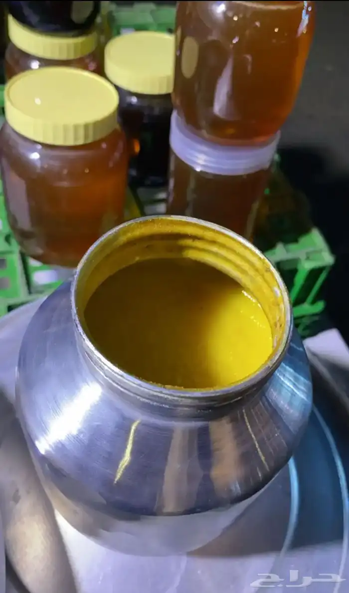 عسل سمره بلدي صافي 100 5