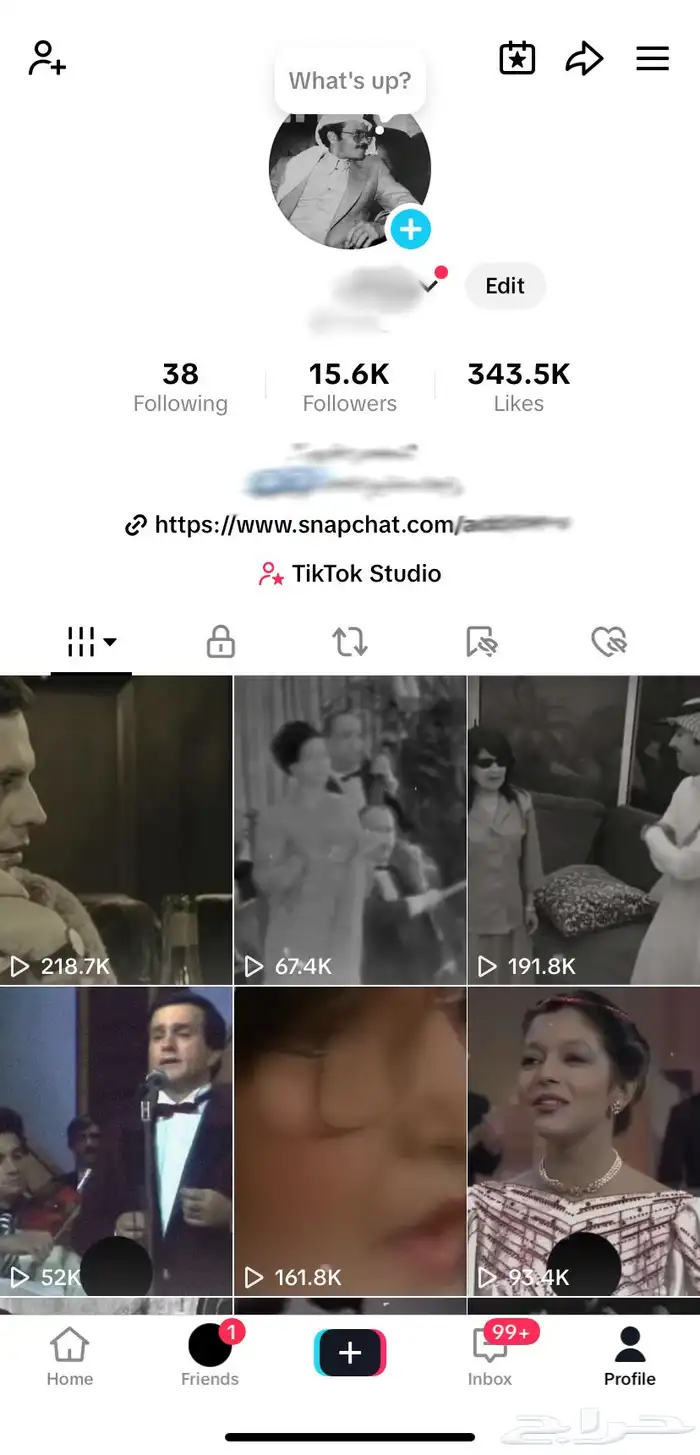 حساب تيك توك فوق ال 15 الف متابع مع يوزره شبه رباعي مكرر 0