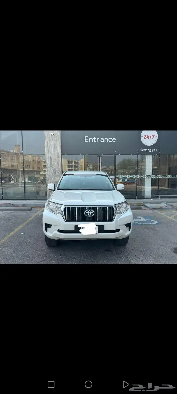 للبيع فقط برادو 2023 شرظ من الصدام لا الصدام 26