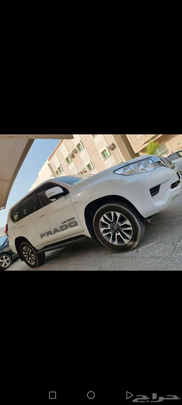 للبيع فقط برادو 2023 شرظ من الصدام لا الصدام 19