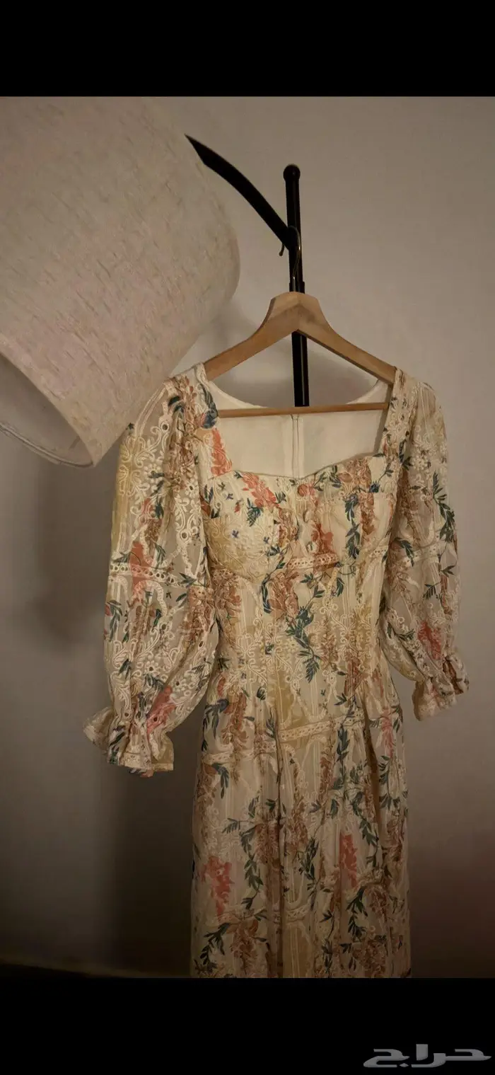 فستان أنثوي زهور 1