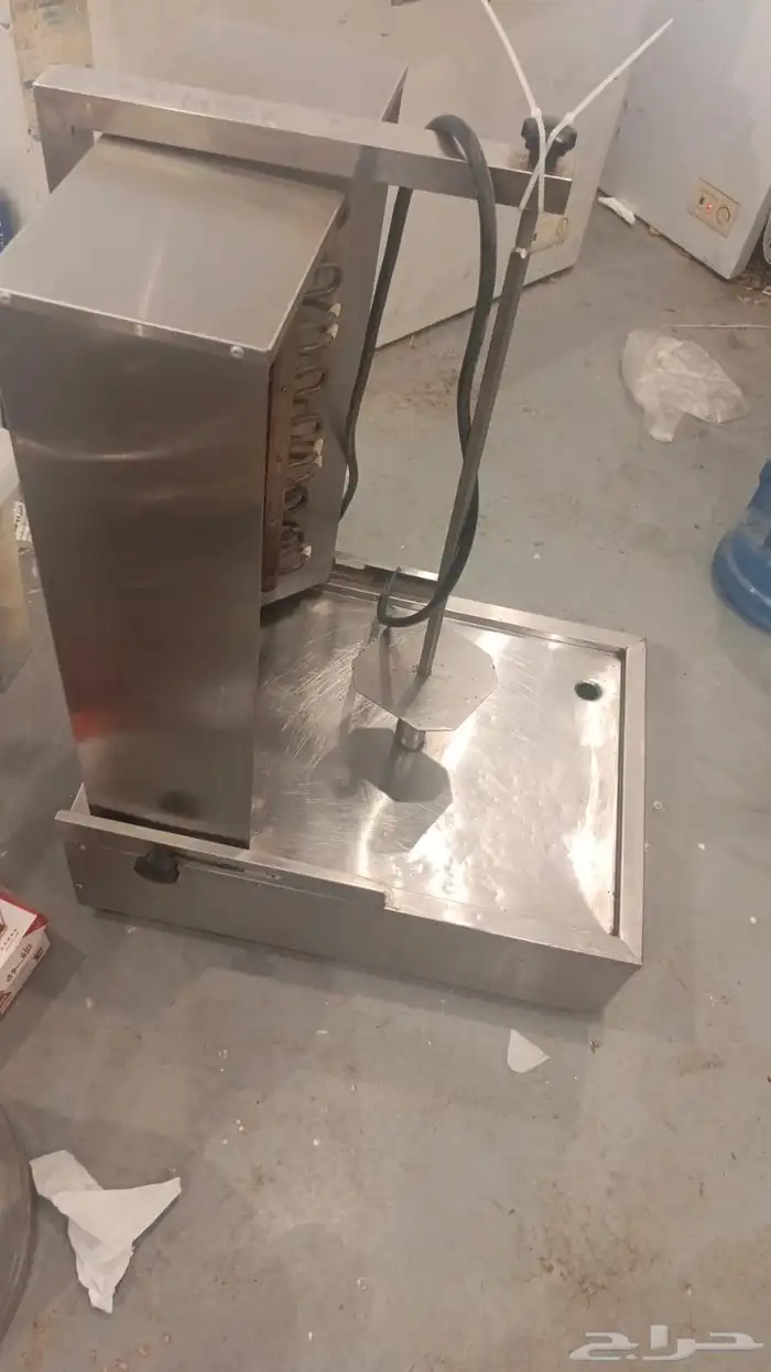 مكينة شاورما ومكينة قلي بطاطس 2