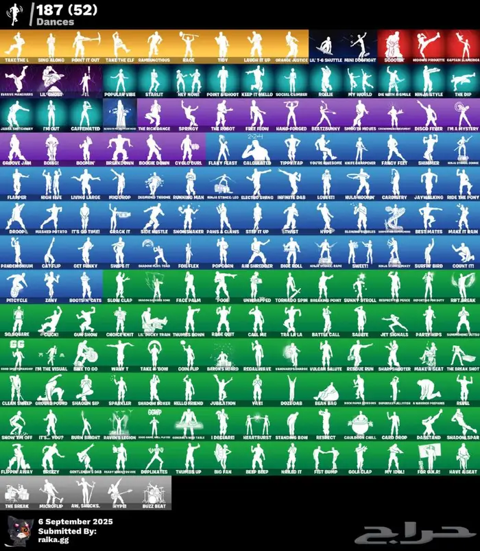 حساب فورت فيه اكس النعناع واكس كربوني 0