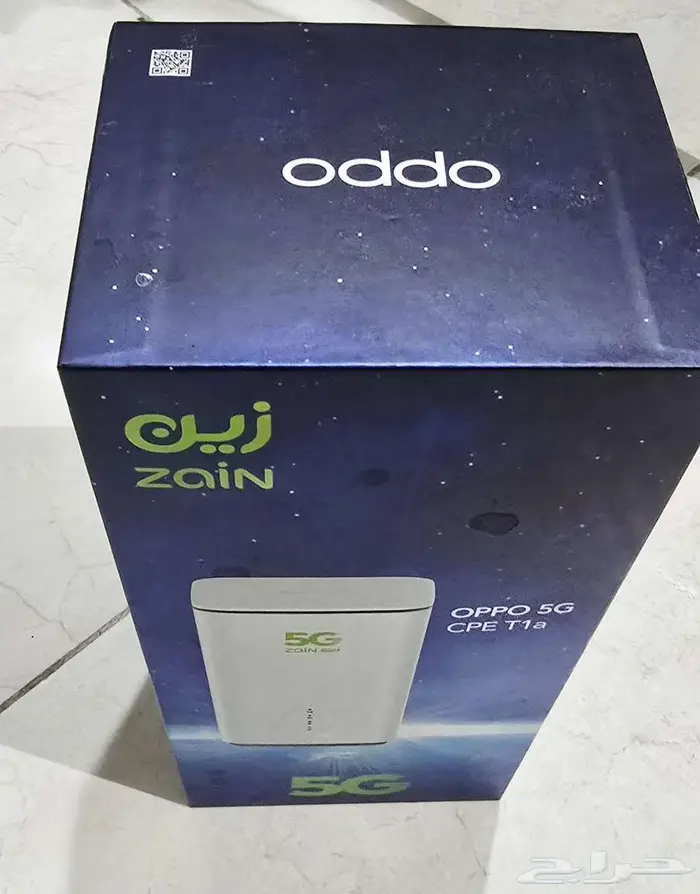 جهاز Oppo 5G CPE T1a زين جديد لم يستخدم موديل CTC03 2