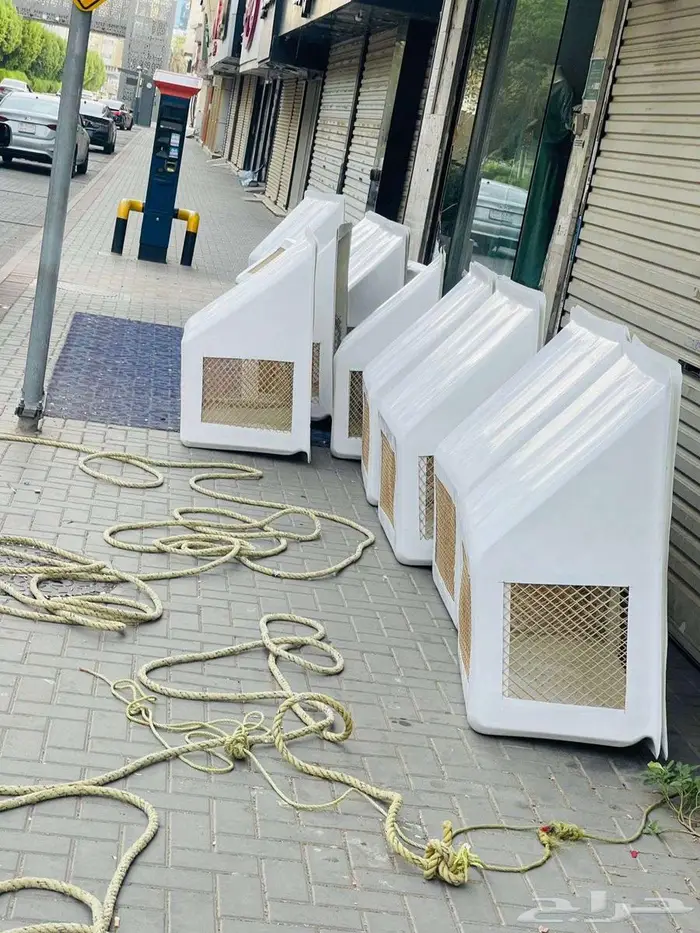تركيب اغطية المكيفات غطاء مكيف فيبر شباك طارد الطيور 2